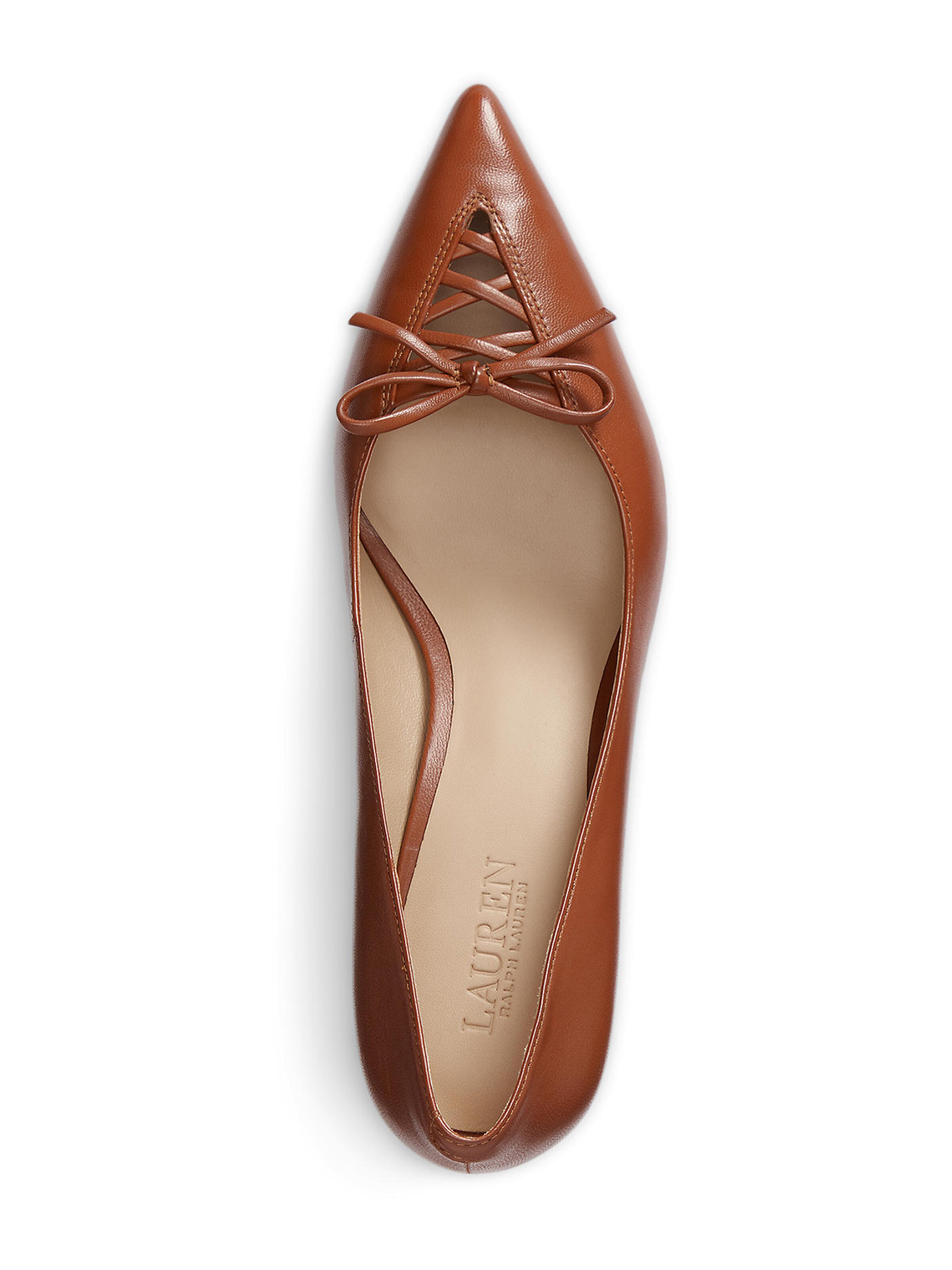 Lauren Ralph Lauren Лодочки 'ADRIENNE' в Коричневый