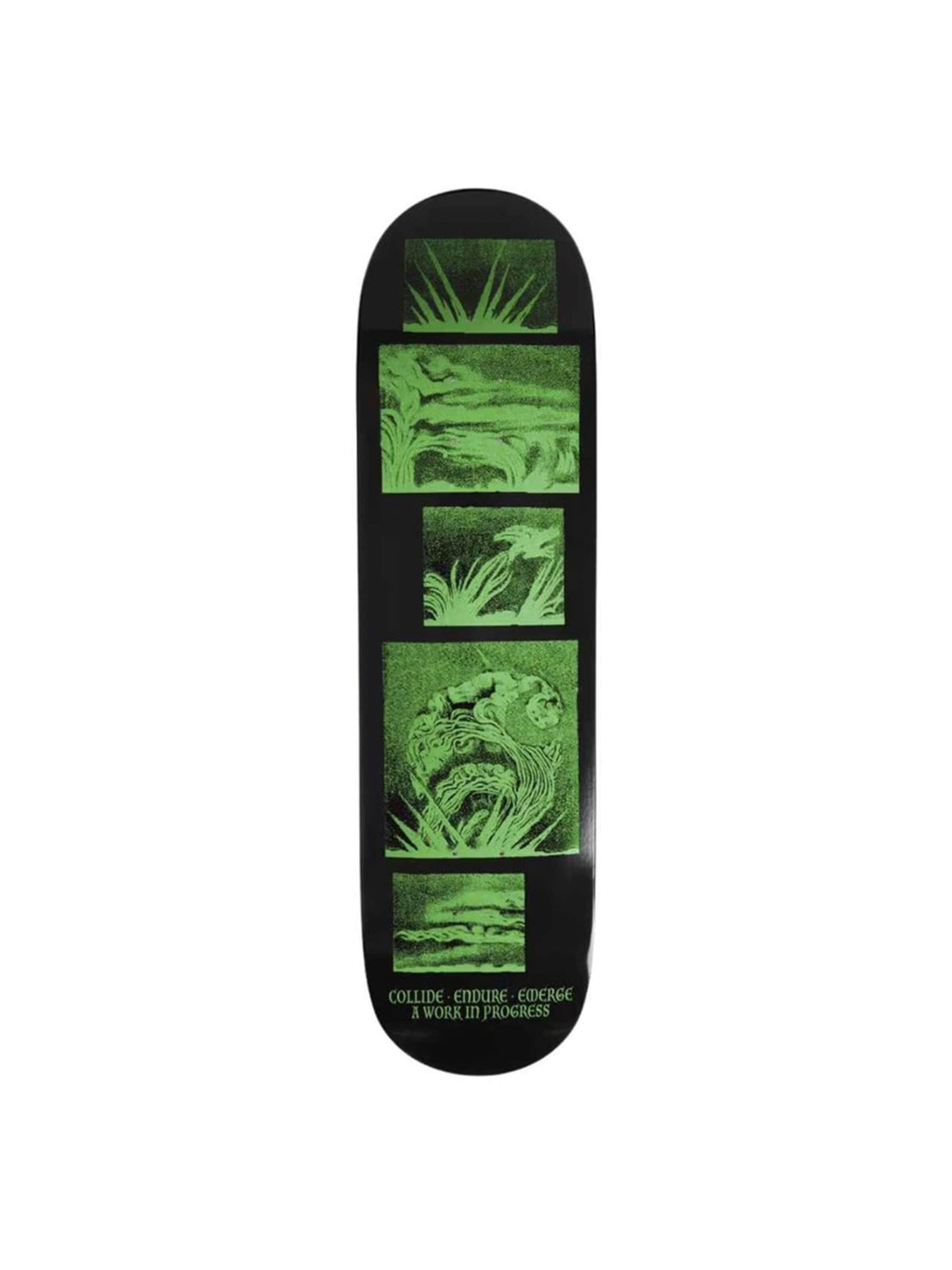 Carhartt WIP Skateboard 'Board 2 8,375 Green' in Green: front