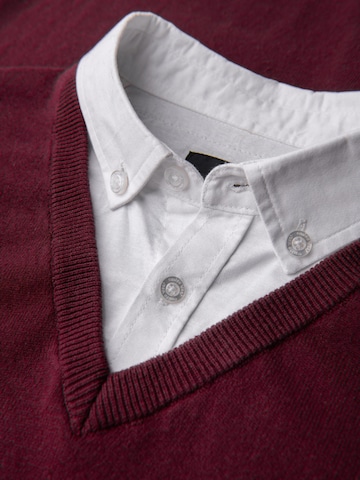 Ombre - Jersey en rojo