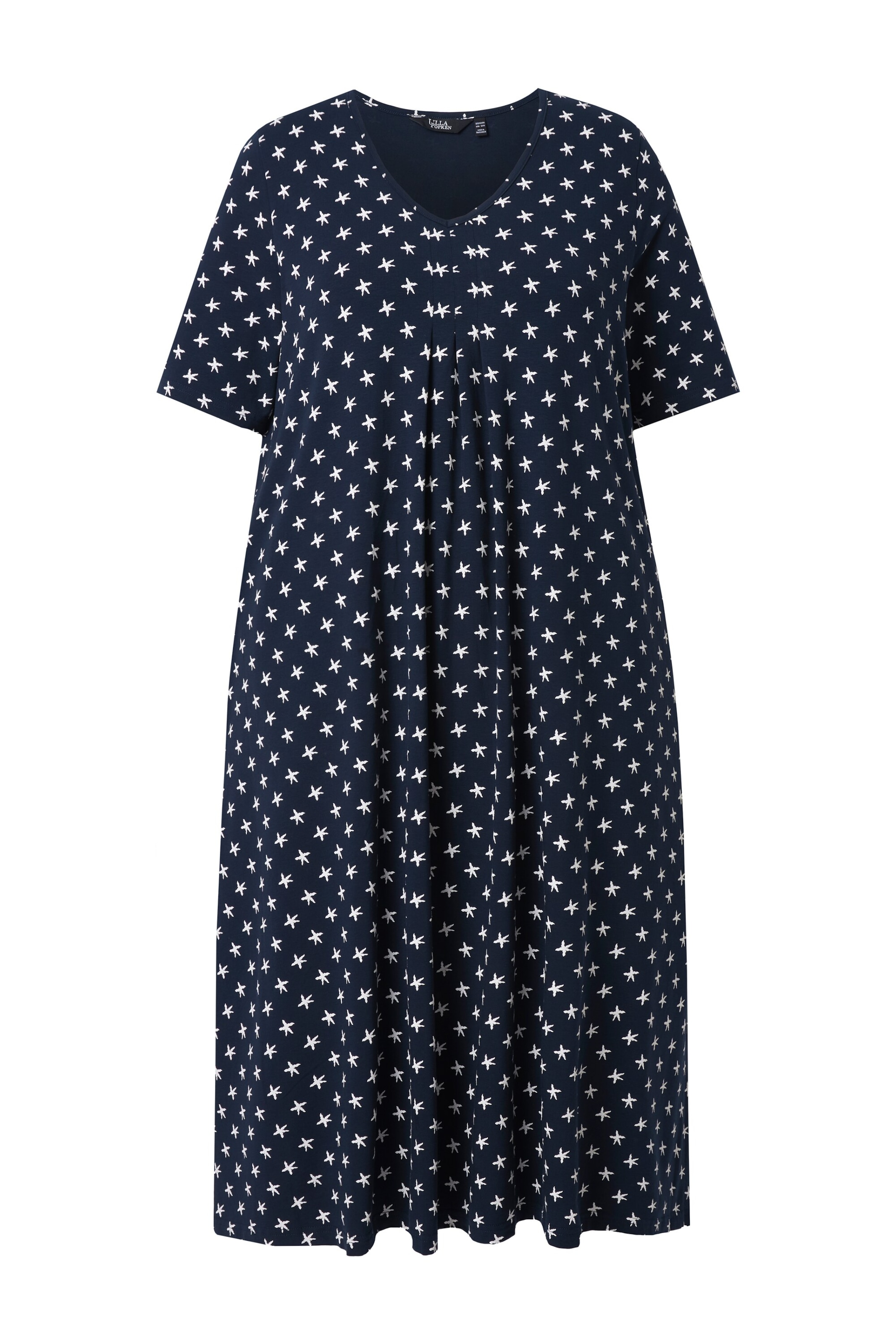 Ulla Popken Dress in Blue: front