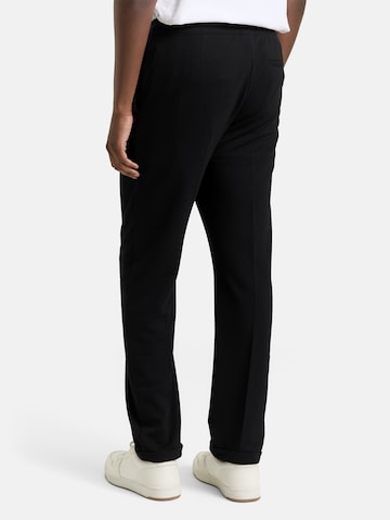 TOM TAILOR DENIM Regular Trousers in Black