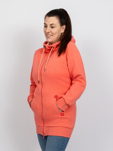 Veste de survêtement 'Kraug' salzhaut en orange