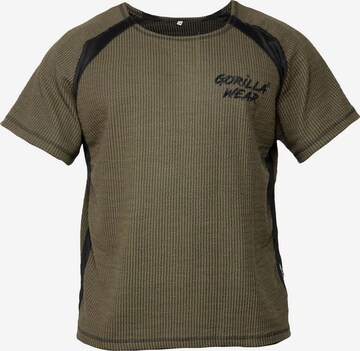 Gorilla Wear Funktionsshirt 'Augustine' in Grün: Vorderseite