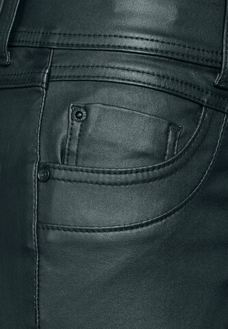 CECIL Slimfit Hose in Schwarz