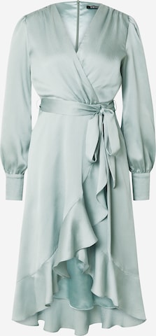 Robe de cocktail SWING en vert : devant