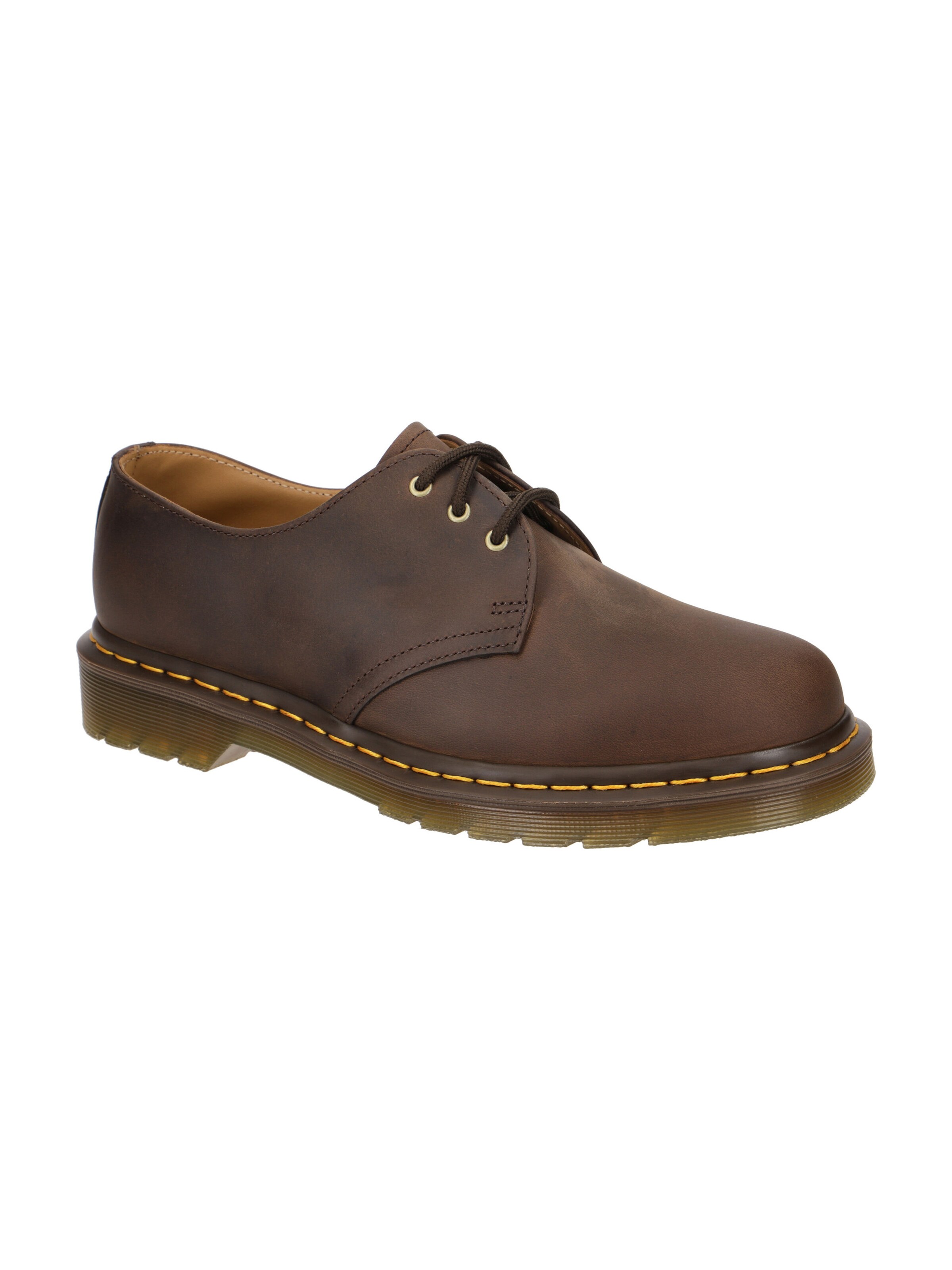 Dr. Martens Lace-Up Shoes in Brown: front