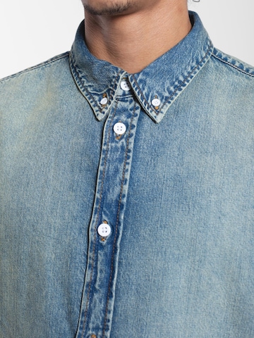 Dr. Denim Shirt 'Ray Denim Shirt'‌‌‌‌‌ in Blau
