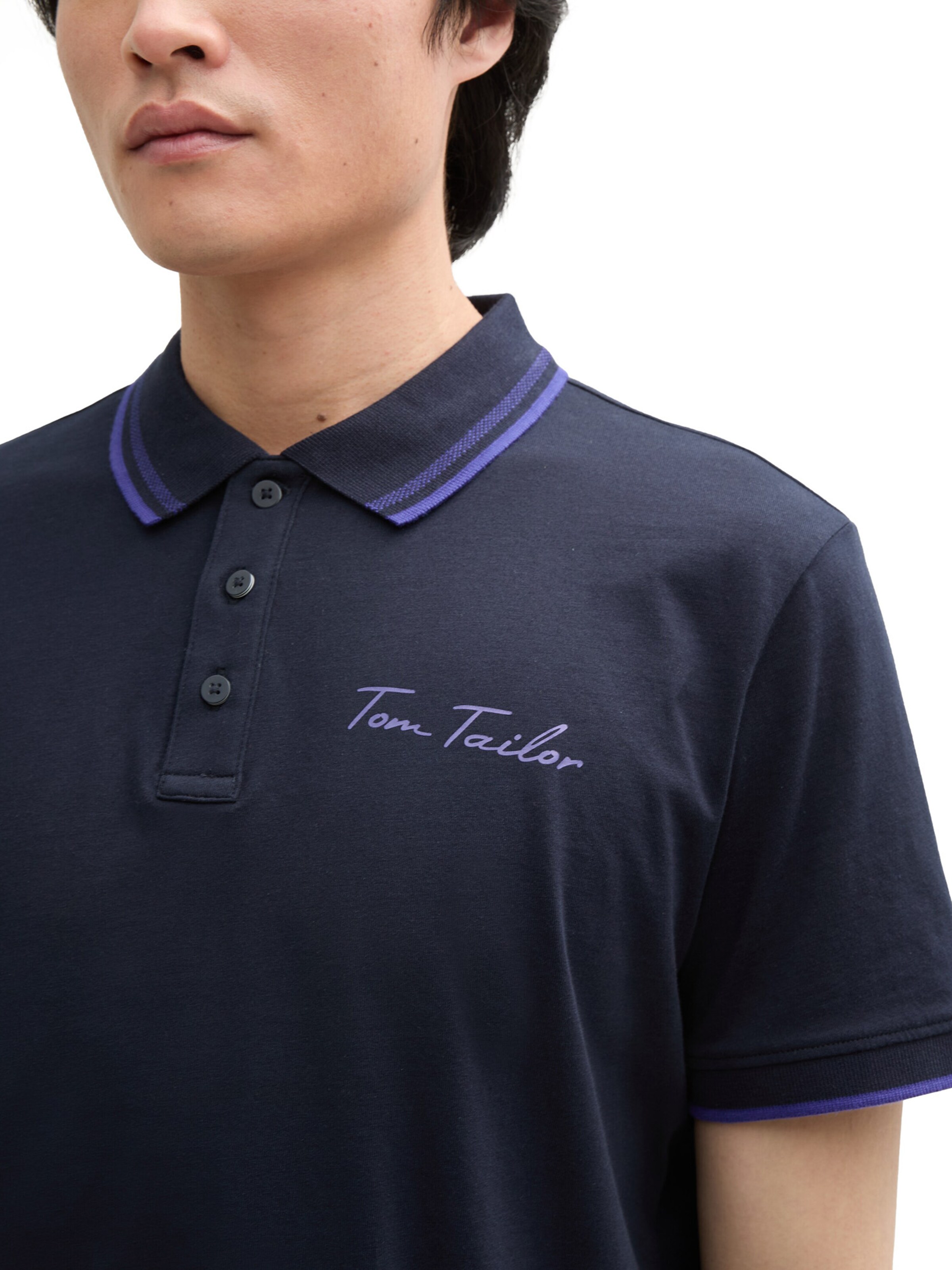 TOM TAILOR Tričko - Modrá