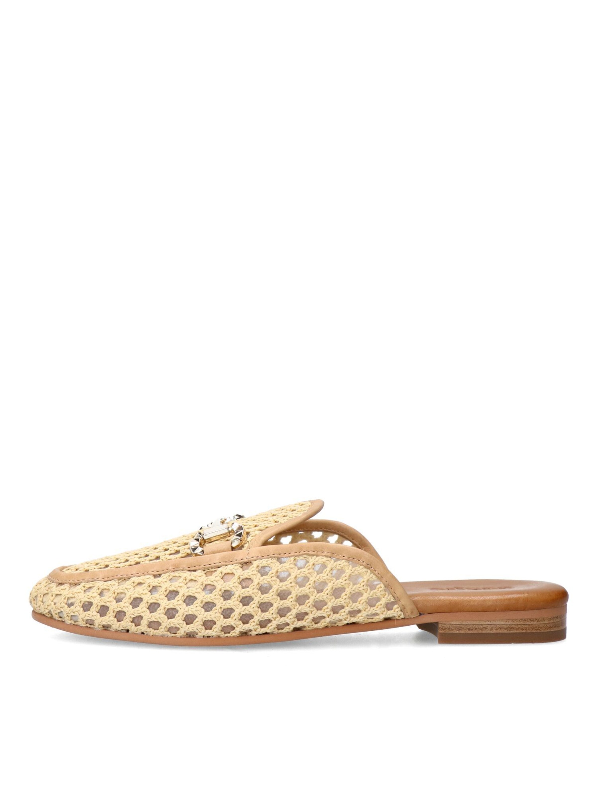 SACHA Mules in Beige