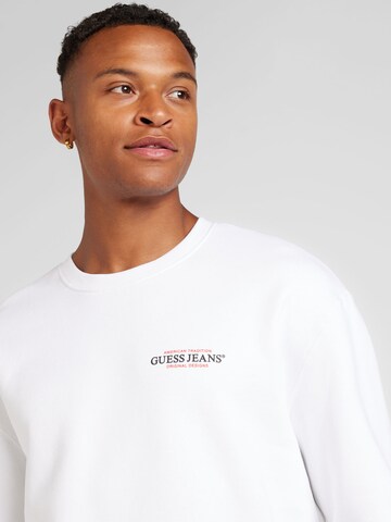 GUESS JEANS Sweatshirt in Weiß
