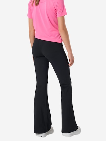 SWEDEMOUNT Bootcut Sportbroek 'Core' in Zwart