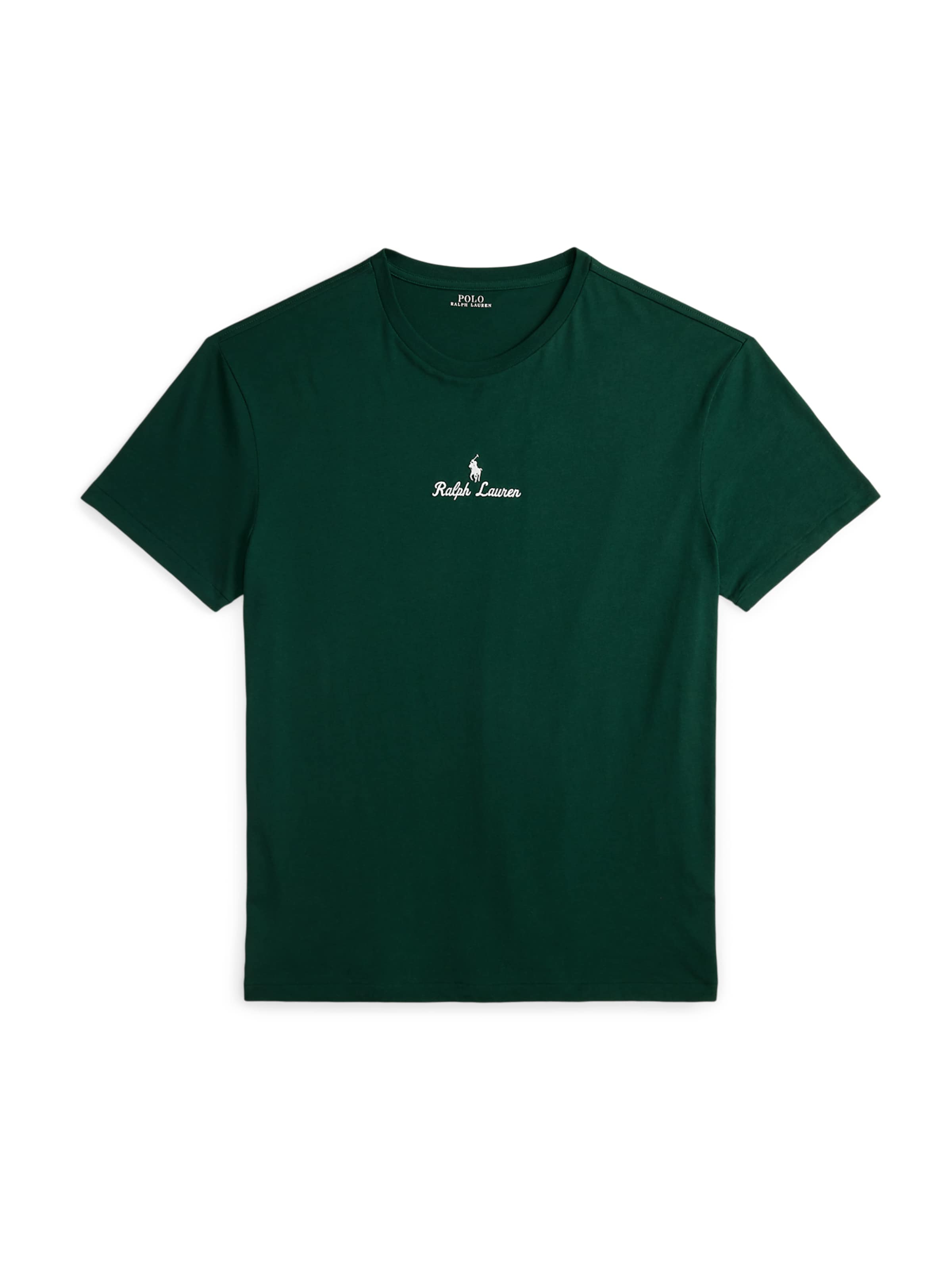 Tricou de la Polo Ralph Lauren pe verde: față