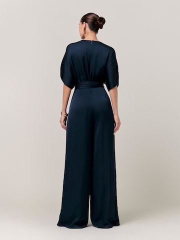 Sável Kezeslábas 'Mona' - kék: hátul