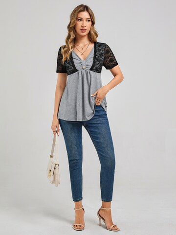 LapaPlus Top in Grijs