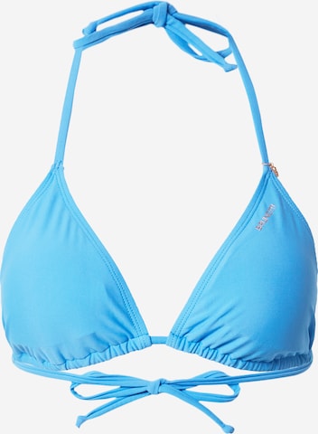 BRUNOTTI Triangle Athletic Bikini Top 'Novalee' in Blue: front