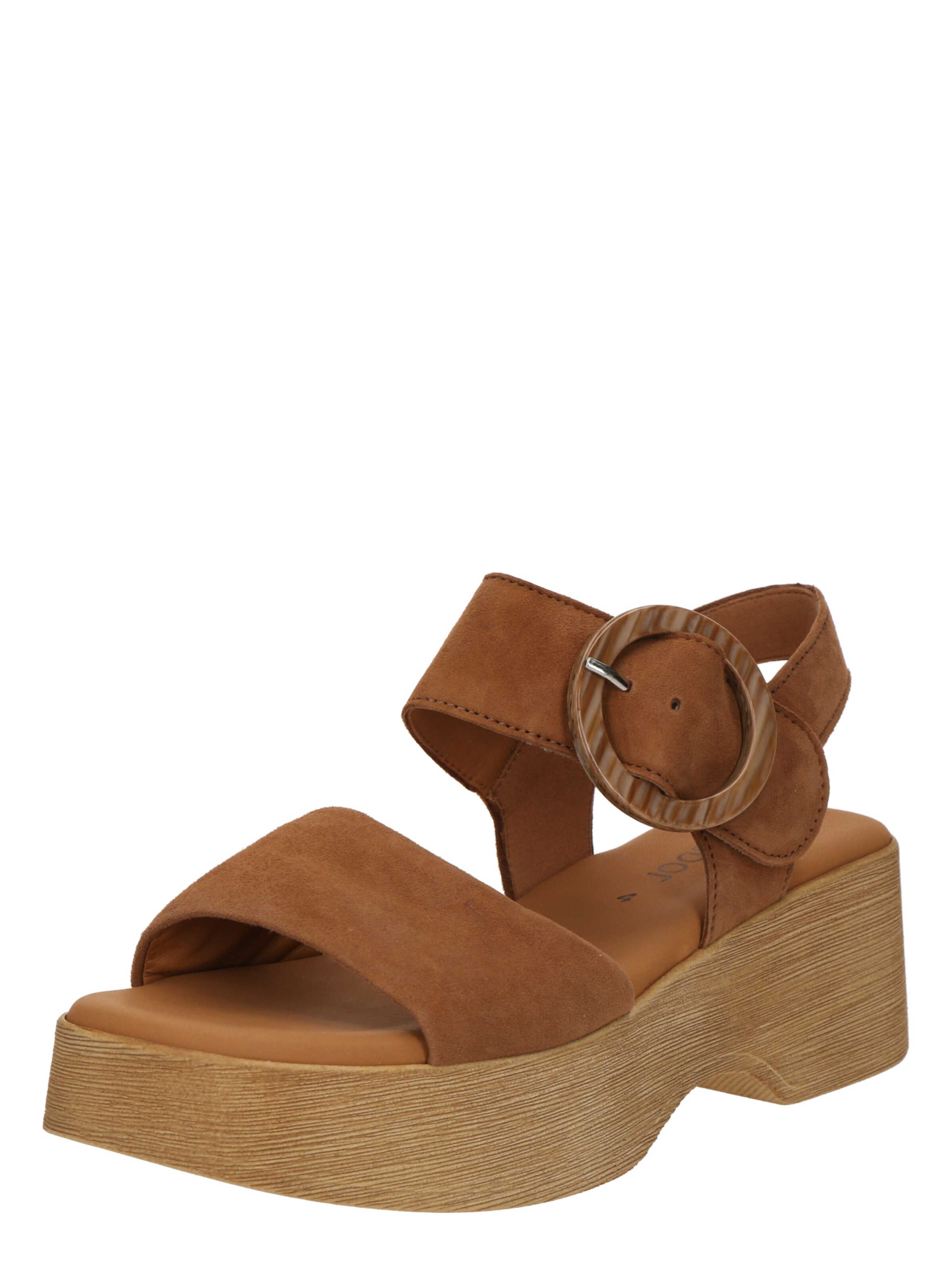 Sandalo di GABOR in marrone: frontale