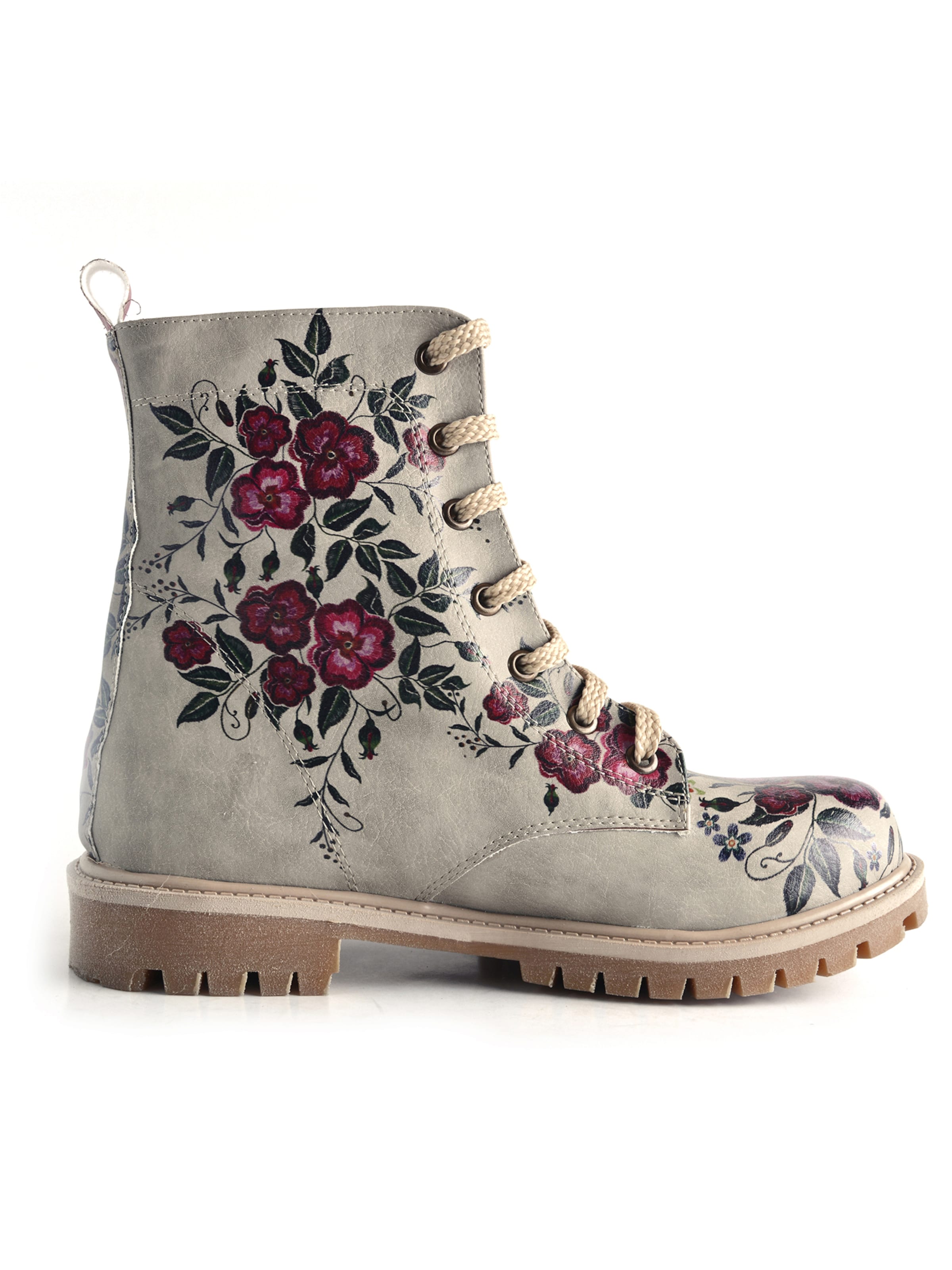 Stivale stringato 'Women's shoes Goby Ankle boots TMB1046' di Goby in beige