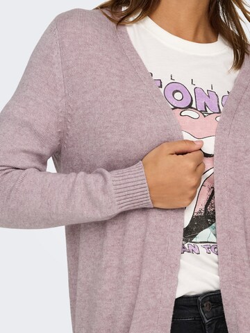 ONLY Strickjacke 'ONLLesly' in Lila