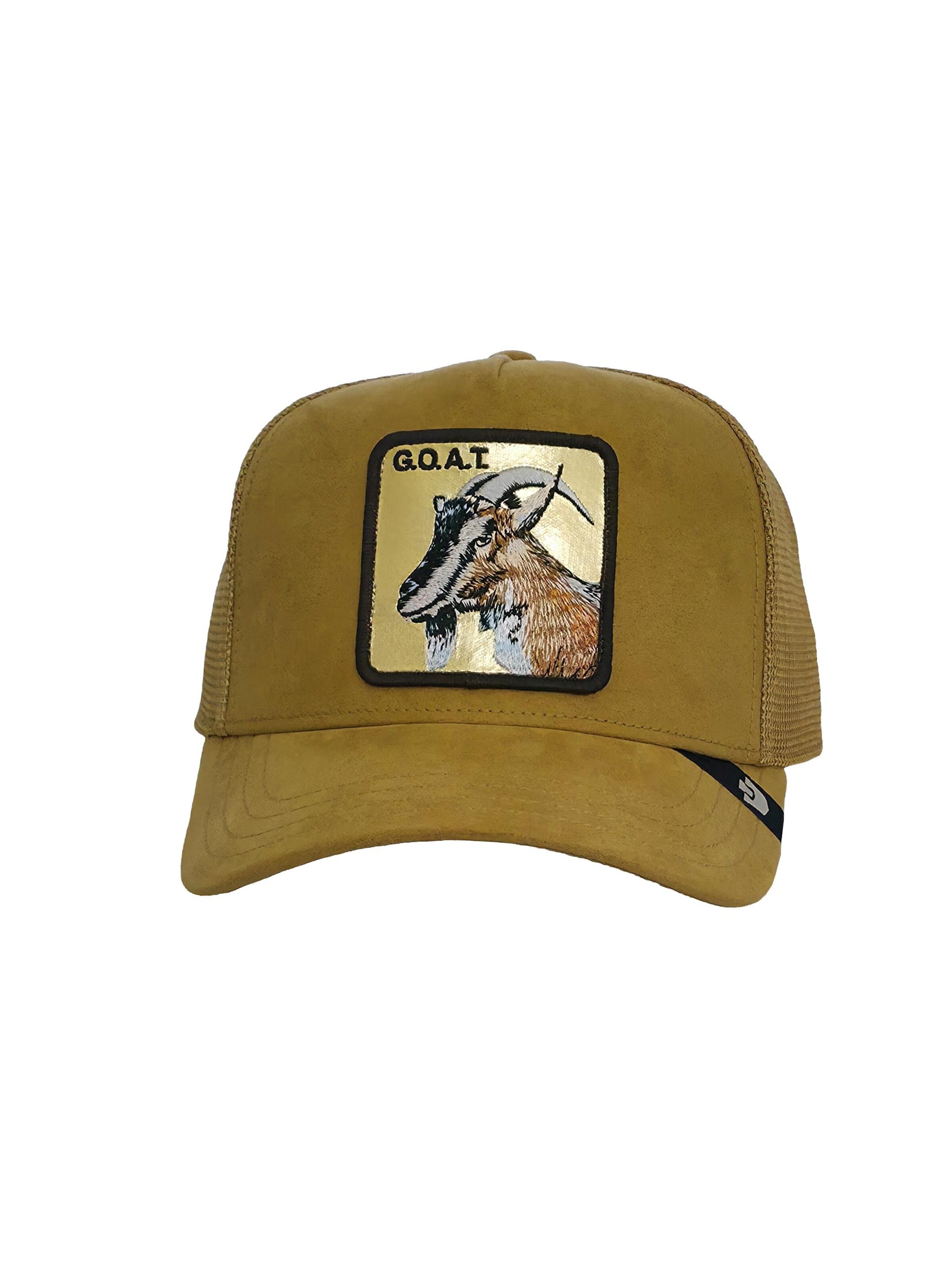 GOORIN Bros. Cap 'Golden Goat' in Yellow: front
