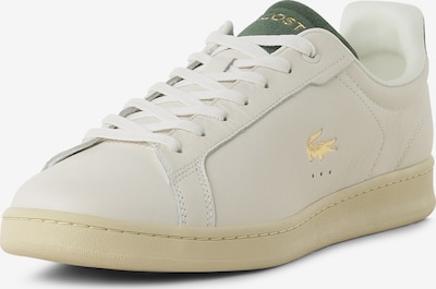 LACOSTE Sneaker 'Carnaby Pro' in gold / grün / weiß, Produktansicht