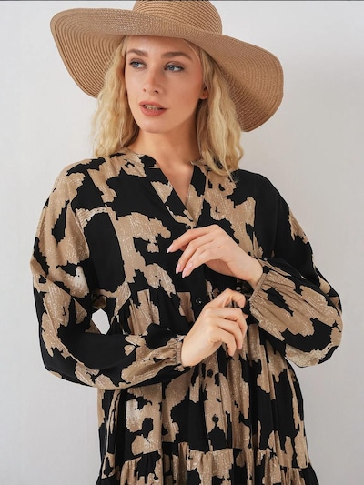 Abito Bigdart di colore beige / nero, Visualizzazione prodotti