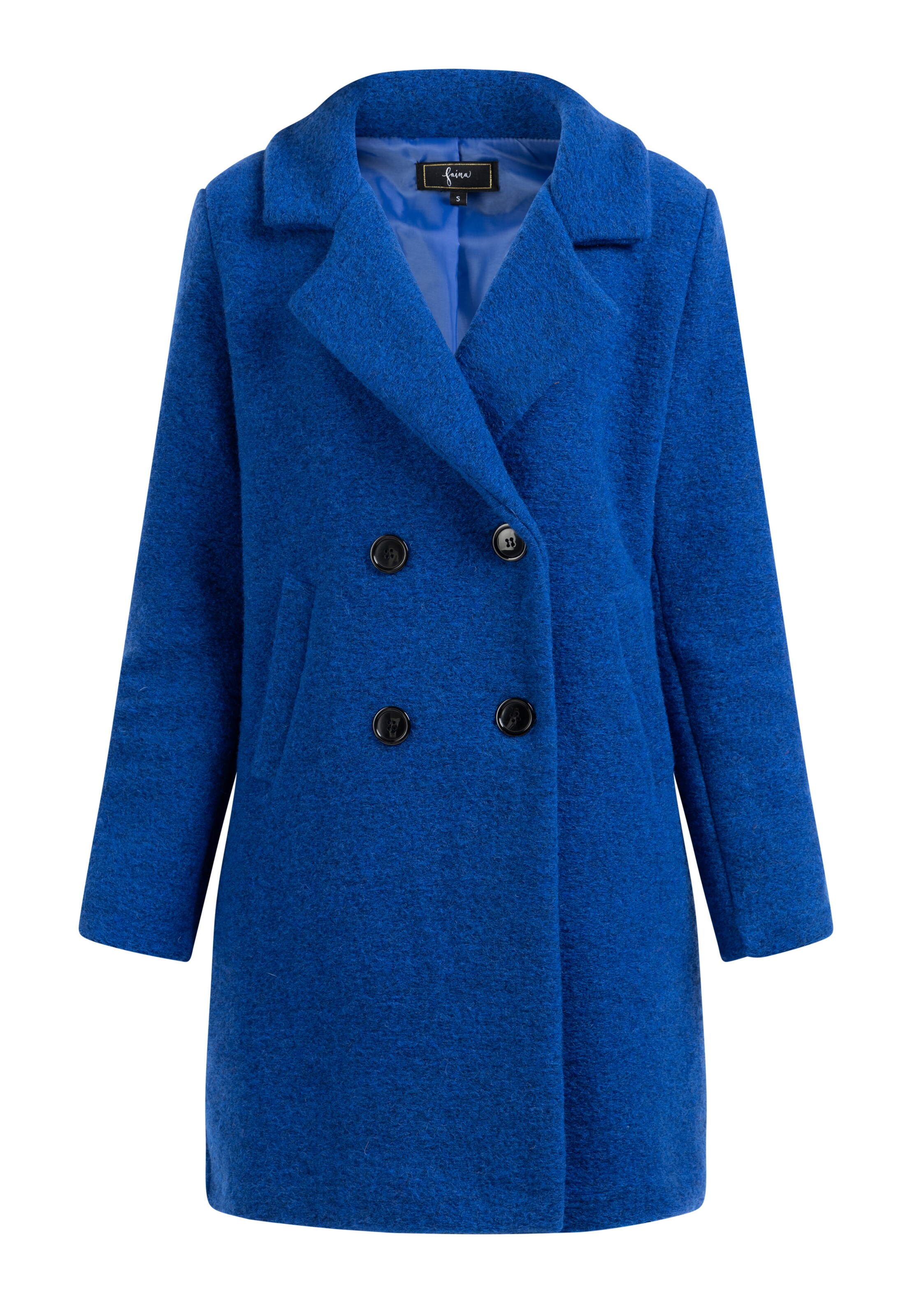 faina Abrigo de entretiempo en azul, Vista del producto