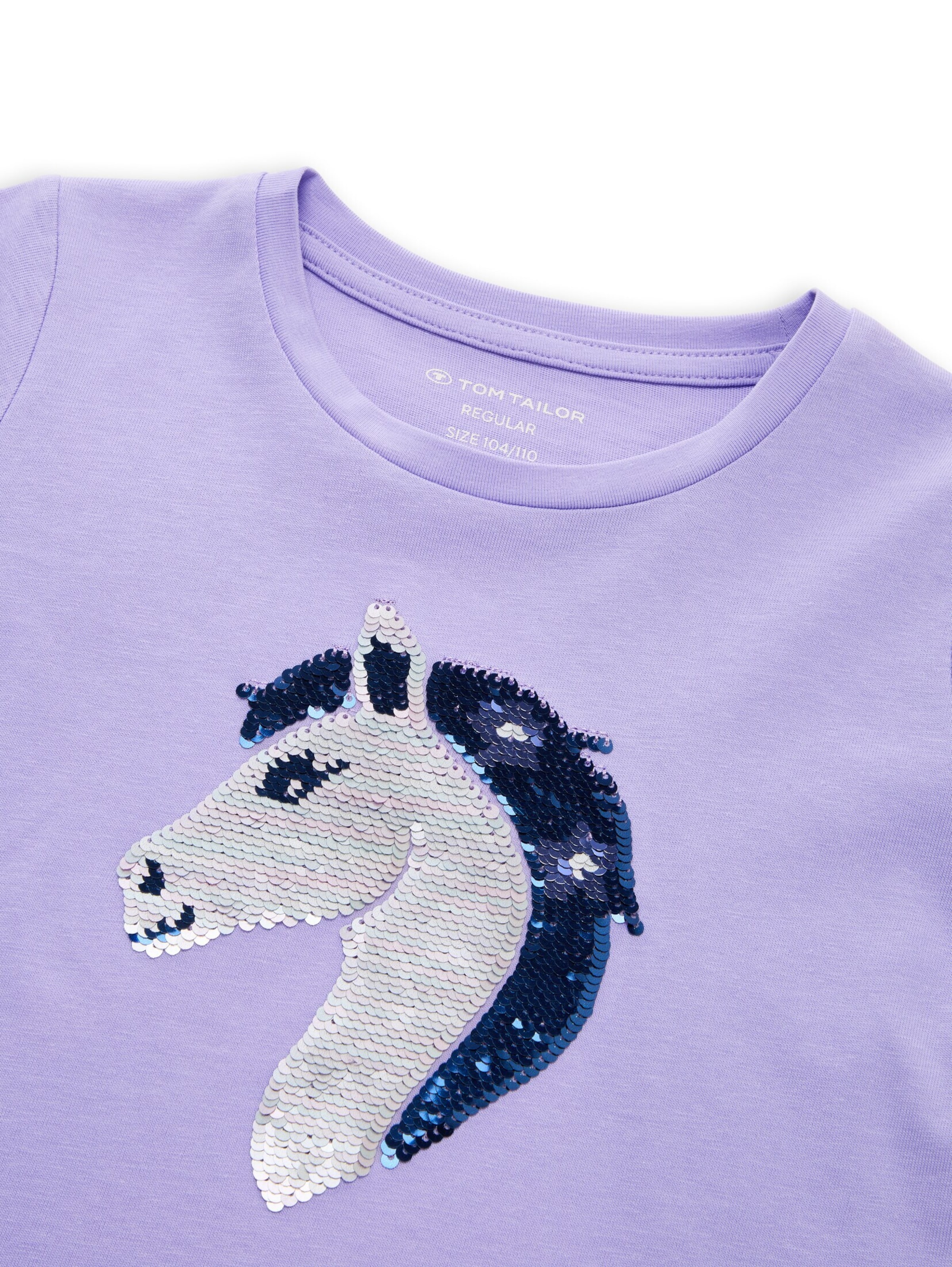 TOM TAILOR - Camisola em roxo