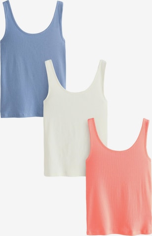 Top de la Next pe albastru: față