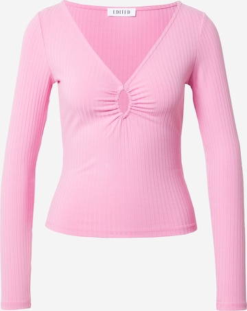 EDITED - Camisa 'Orpha' em rosa: frente