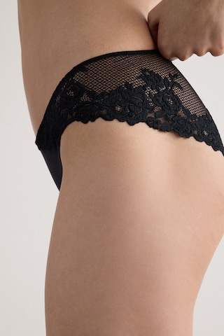 INTIMISSIMI Slip 'Pretty Flowers' in Schwarz