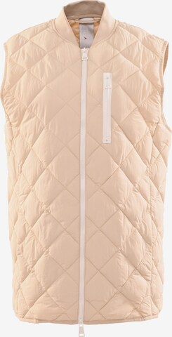 Fuchs Schmitt Vest 'Vegan Vibes' in Beige: front