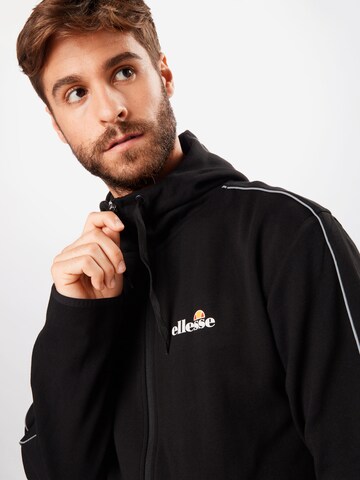 ELLESSE Sportsweatvest 'Ornari' in Zwart