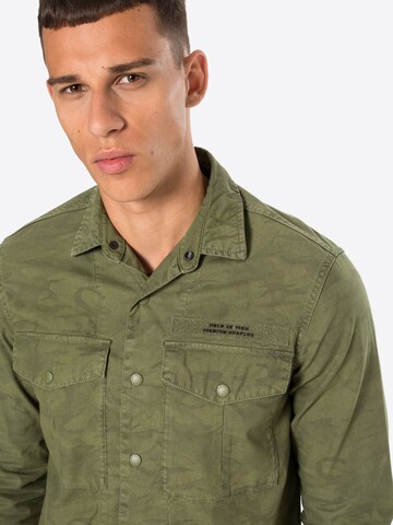 Superdry Regular fit Overhemd in Groen