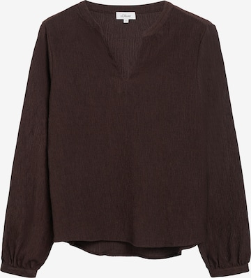 s.Oliver Blouse in Brown: front
