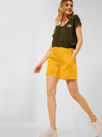 regular Pantaloni di STREET ONE in giallo