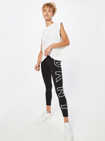 Skinny Pantalon de sport DKNY Performance en noir