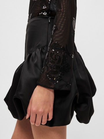 Gina Tricot Shirt in Schwarz