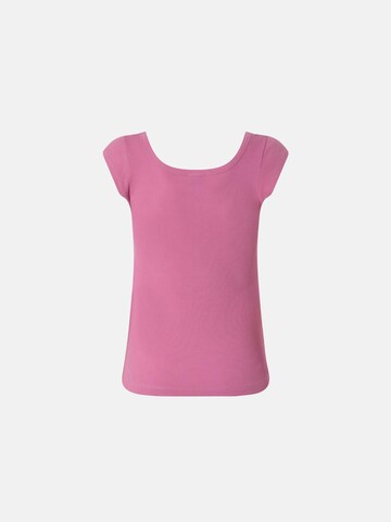 T-shirt 'TENACE' PINKO en rose