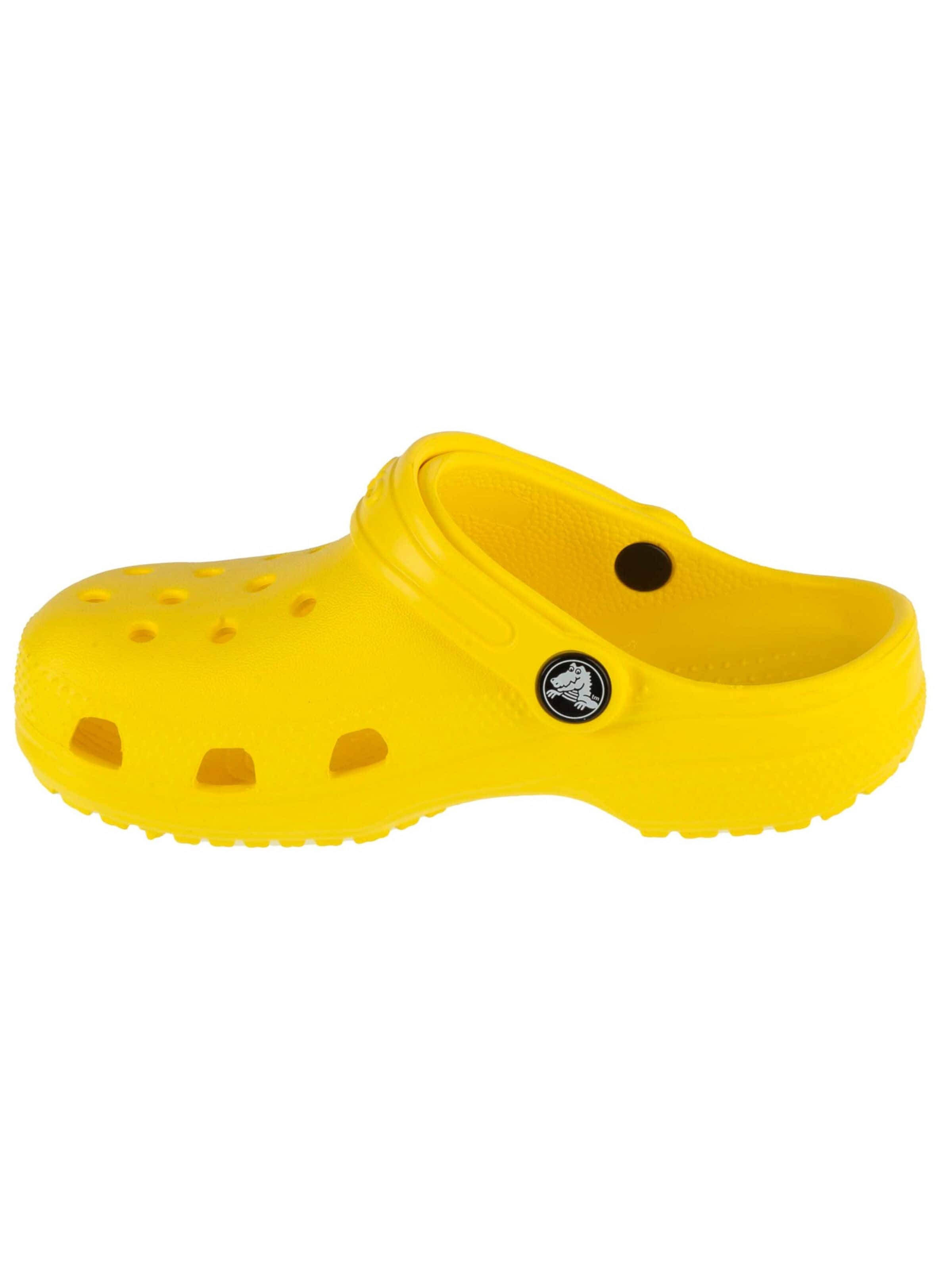 Crocs Open schoenen 'Crocs Classic Clog Kids' in Geel