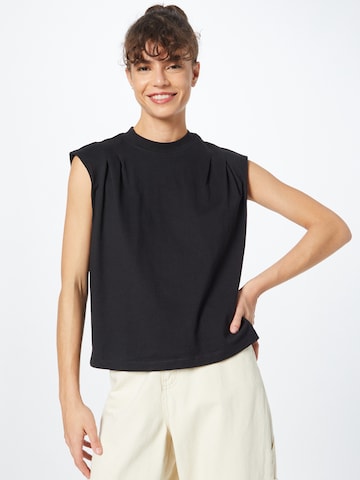 Urban Classics - Camiseta en negro: frente