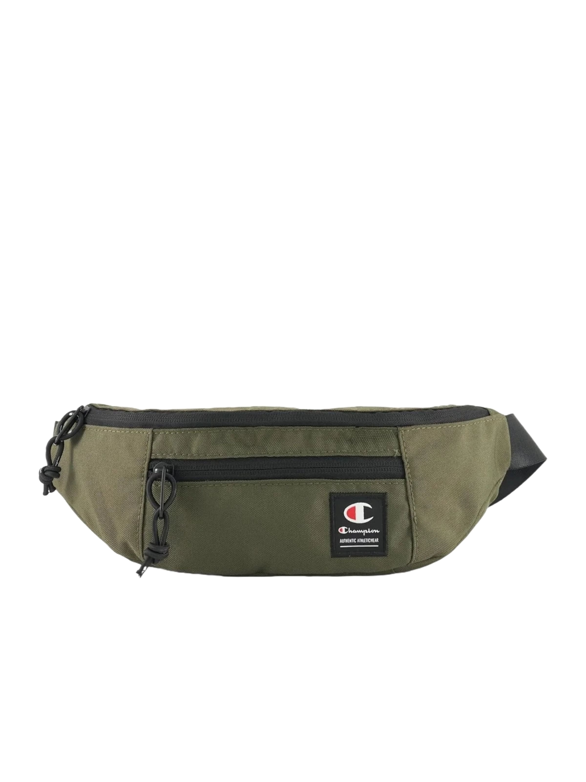 Champion Authentic Athletic Apparel Sacs banane en vert / noir, Vue avec produit