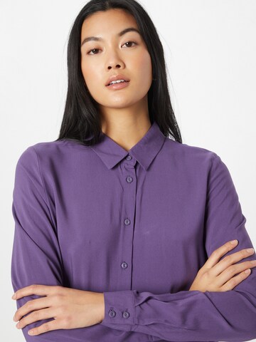 ICHI Blouse in Purple