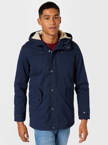JACK & JONES Parka 'State' in Blau: Vorderseite