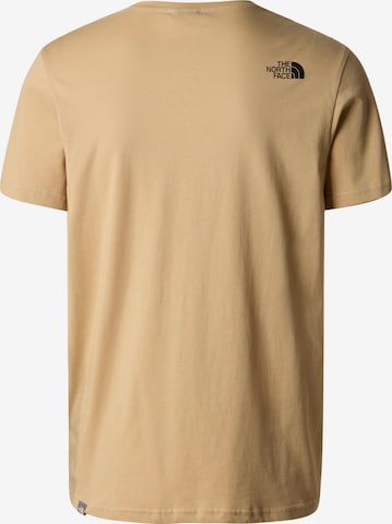 smėlio THE NORTH FACE Standartinis modelis Marškinėliai 'Simple Dome'