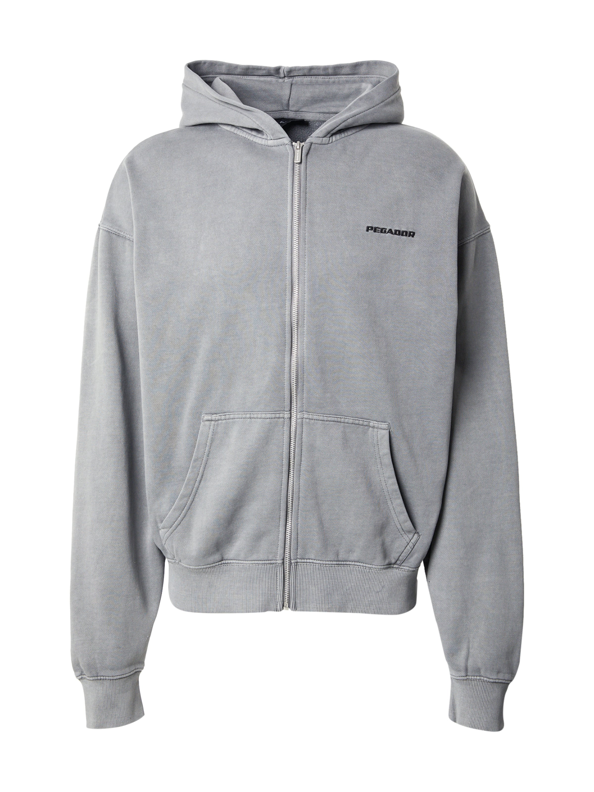 Pegador Sweat jacket in Grey: front