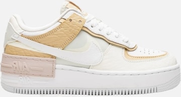 Baskets basses 'Air Force 1 Shadow Spruce' NIKE en beige : devant