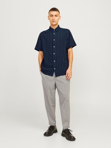 Fit confort Chemise 'JORJoshua' JACK & JONES en bleu