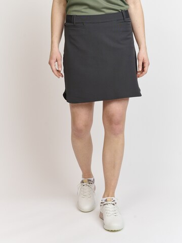 Backtee Skirt 'Performance' in Black: front