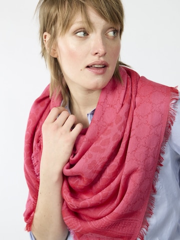 Foulard 'JACQUARD DE LUXE' CODELLO en rose