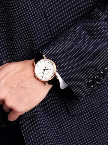 Montre à affichage analogique Calvin Klein - Uhren en argent : devant